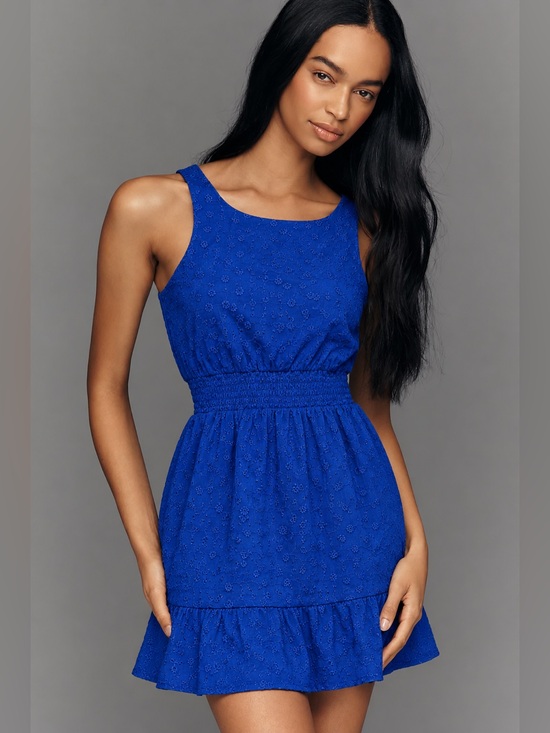 Steve Madden Dresses & Skirts - BB Dakota Steve Madden Cinch Waist Ruffle Hem Dress